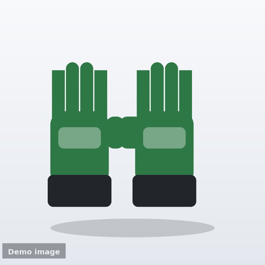 Off-Road Race Gloves — illustration