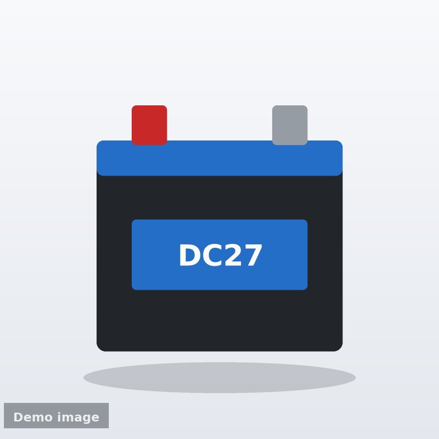 Marine Deep-Cycle Battery, Group 27 — illustration