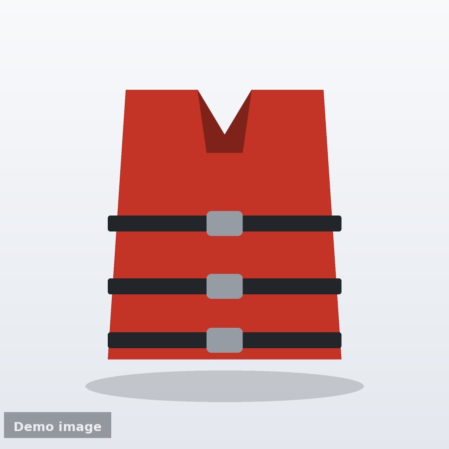 Watersports Impact Vest — illustration