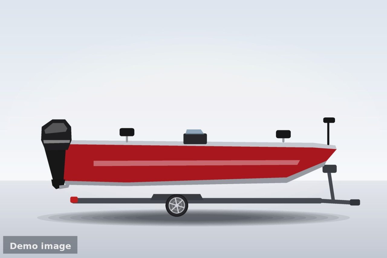 Demo image: illustration of the 2026 Tracker Pro Team 175 TXW Tournament Edition (side view)