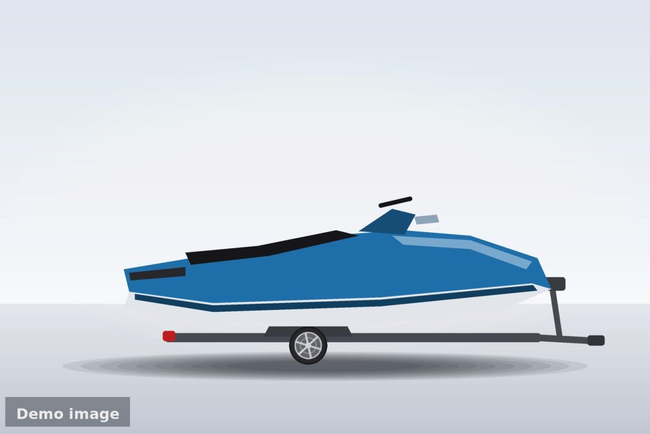 Demo image: illustration of the 2026 Sea-Doo GTX 170 (side view)